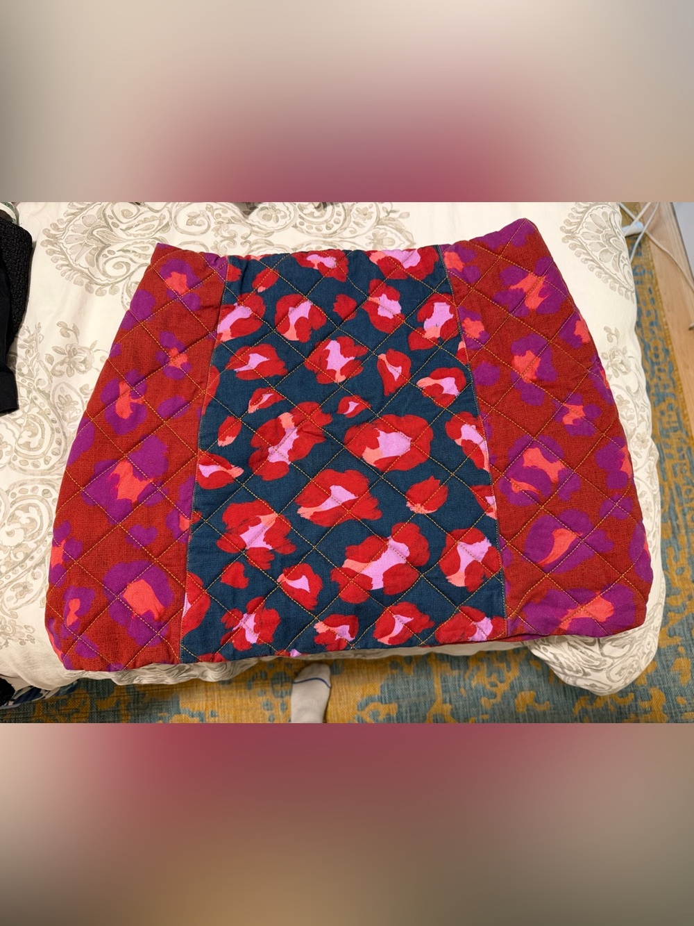 Farm Rio Mixed Leopards Mini Skirt